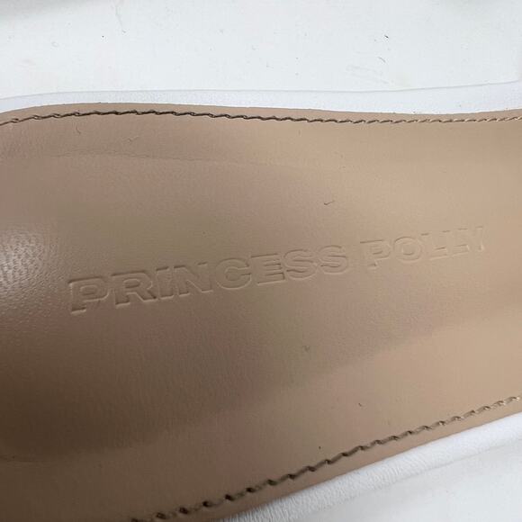 Princess Polly Koko Sandal Basket Weave Slide Slip On - 7 - Picture 6 of 8